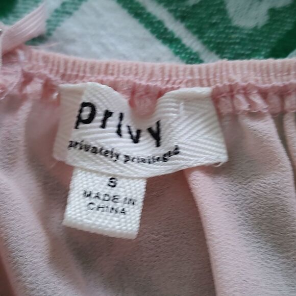 Privy  peach color  mini  dress  Sz S - Picture 5 of 5